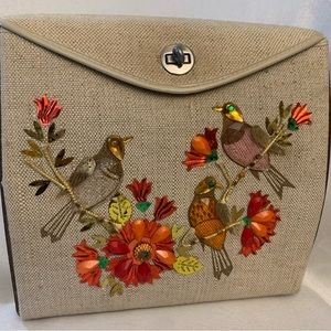 Jeweled Tone Vintage Wooden Handbag 1960’s